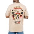 Camiseta Masculina Okdok Oversized Boteco BEGE-1250211- -1-